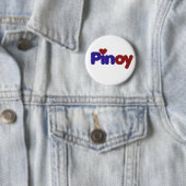 Badge Rond 5 Cm Pinoy (En situation)