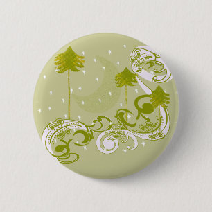 Badge Rond 5 Cm Pins avec Personnaliser de lune Changement de coul