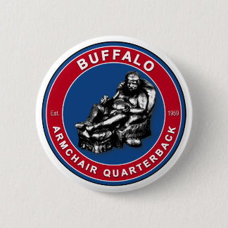 Badge Rond 5 Cm Pins De Football Buffalo À Quarterback