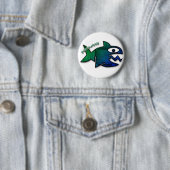 Badge Rond 5 Cm Piranaah (En situation)