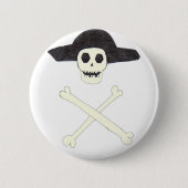 Badge Rond 5 Cm pirate (Devant)