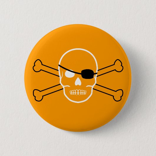 Badge Rond 5 Cm pirate (Devant)