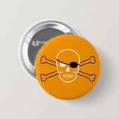 Badge Rond 5 Cm pirate (Devant & derrière)