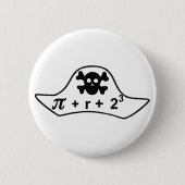 Badge Rond 5 Cm Pirate (Devant)