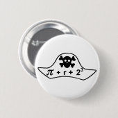 Badge Rond 5 Cm Pirate (Devant & derrière)