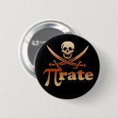Badge Rond 5 Cm Pirate (Devant & derrière)