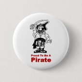 Badge Rond 5 Cm Pirate (Devant)