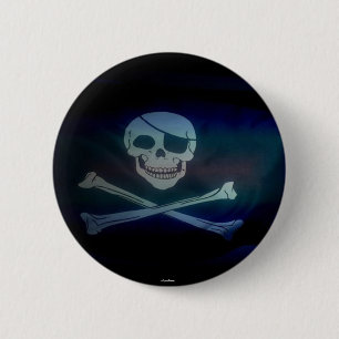Badge Rond 5 Cm Pirate - bouton
