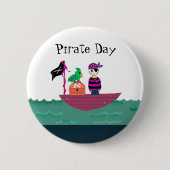 Badge Rond 5 Cm Pirate Boy (Devant)