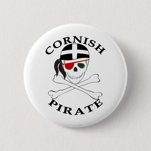 Badge Rond 5 Cm Pirate cornouaillais 1 (Devant)