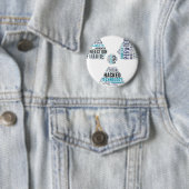 Badge Rond 5 Cm Pirate informatique toxique de Cyberpunk (En situation)