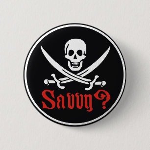 Badge Rond 5 Cm Pirate intuitif