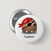 Badge Rond 5 Cm Pirate_Magnet1 (Devant & derrière)
