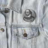 Badge Rond 5 Cm Pirate Shakespeare - (En situation)