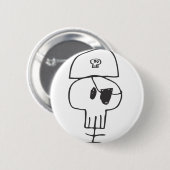 Badge Rond 5 Cm Pirates (Devant & derrière)