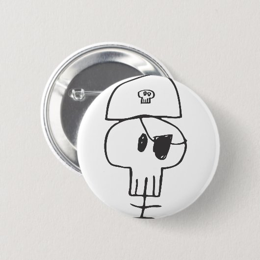 Badge Rond 5 Cm Pirates (Devant & derrière)
