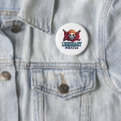 Badge Rond 5 Cm Pirates légendaires (En situation)