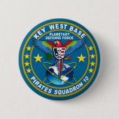 Badge Rond 5 Cm Pirates Squadron (Devant)