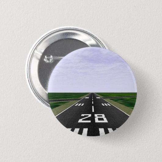 Badge Rond 5 Cm Piste (Devant & derrière)