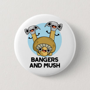 Badge Rond 5 Cm Pistolet Anglais Amusant Et Gros Poisson