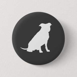 Badge Rond 5 Cm Pit Bull Chien Baby Pitbull Douche Genre Neutre