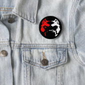 Badge Rond 5 Cm Pitbull (En situation)