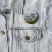 Badge Rond 5 Cm Pittsburgh de Mt Washington (En situation)