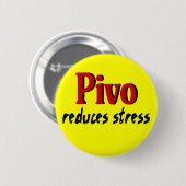 Badge Rond 5 Cm Pivo réduit l'effort (Devant & derrière)