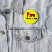 Badge Rond 5 Cm Pivo réduit l'effort (En situation)