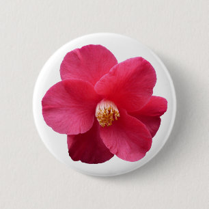 Badge Rond 5 Cm Pivoine d'arbre