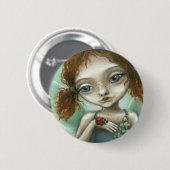 Badge Rond 5 Cm Pixie irlandaise (Devant & derrière)
