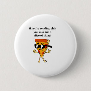 Badge Rond 5 Cm Pizza