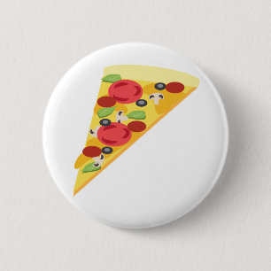 Badge Rond 5 Cm Pizza