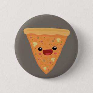 Badge Rond 5 Cm Pizza Cutie
