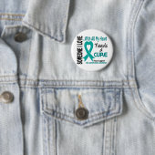 Badge Rond 5 Cm PKD a besoin d'un traitement 3 (En situation)