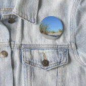 Badge Rond 5 Cm Plage (En situation)