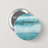 Badge Rond 5 Cm Plage de Blue Ocean Waves (Devant & derrière)