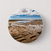 Badge Rond 5 Cm Plage de Budir, Islande (Devant)