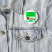 Badge Rond 5 Cm plaisanterie d'aliments de préparation rapide de (En situation)