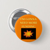 Badge Rond 5 Cm plaisanterie de chimie (Devant & derrière)