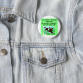 Badge Rond 5 Cm Plaisanterie de course de chevaux (En situation)