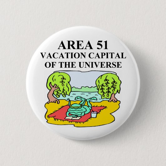 Badge Rond 5 Cm plaisanterie du secteur 51 (Devant)