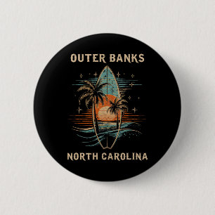 Badge Rond 5 Cm Planchiste extérieur Nks Caroline du Nord Planche