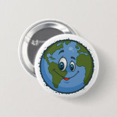 Badge Rond 5 Cm planet_earth (Devant & derrière)