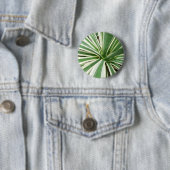Badge Rond 5 Cm Plante Agave Vert et blanc rayé (En situation)