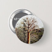 Badge Rond 5 Cm Plante Ferula sec (Devant & derrière)