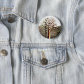 Badge Rond 5 Cm Plante Ferula sec (En situation)