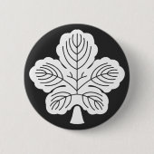 Badge Rond 5 Cm plantes [Famille Crest] (Devant)