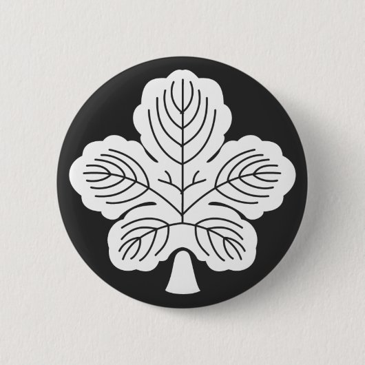 Badge Rond 5 Cm plantes [Famille Crest] (Devant)