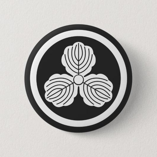 Badge Rond 5 Cm plantes [Famille Crest] (Devant)